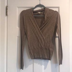 Long Sleeve H&M Mocha Sweater